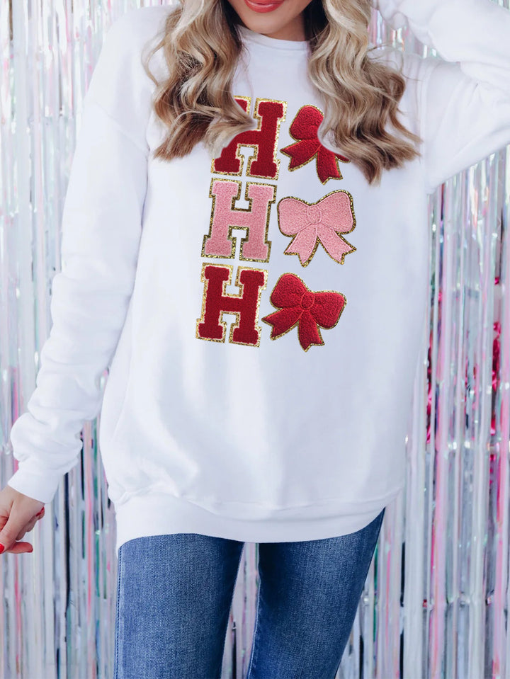 Neia Studio Christmas Tree Sequin Hooded Sweatshirt