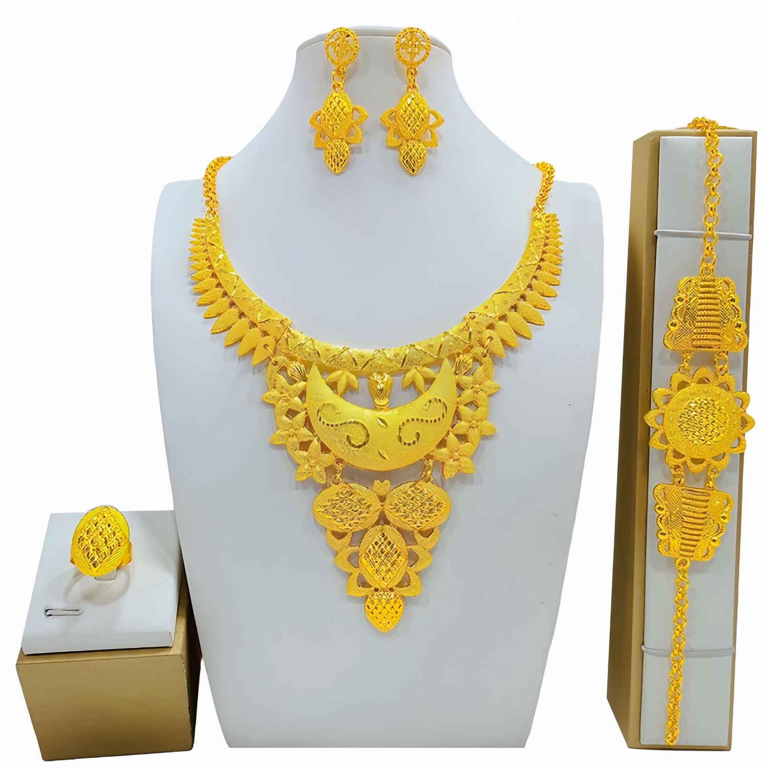 Neia Studio Women All-Match Mirror Jewelry Fashion Set