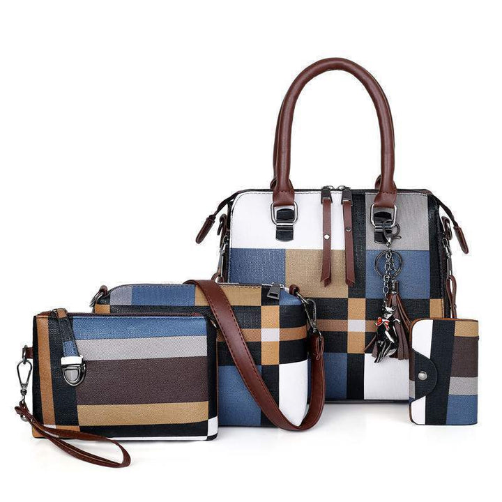 Neia Studio Luxury Plaid Women Designer Handbag Bag