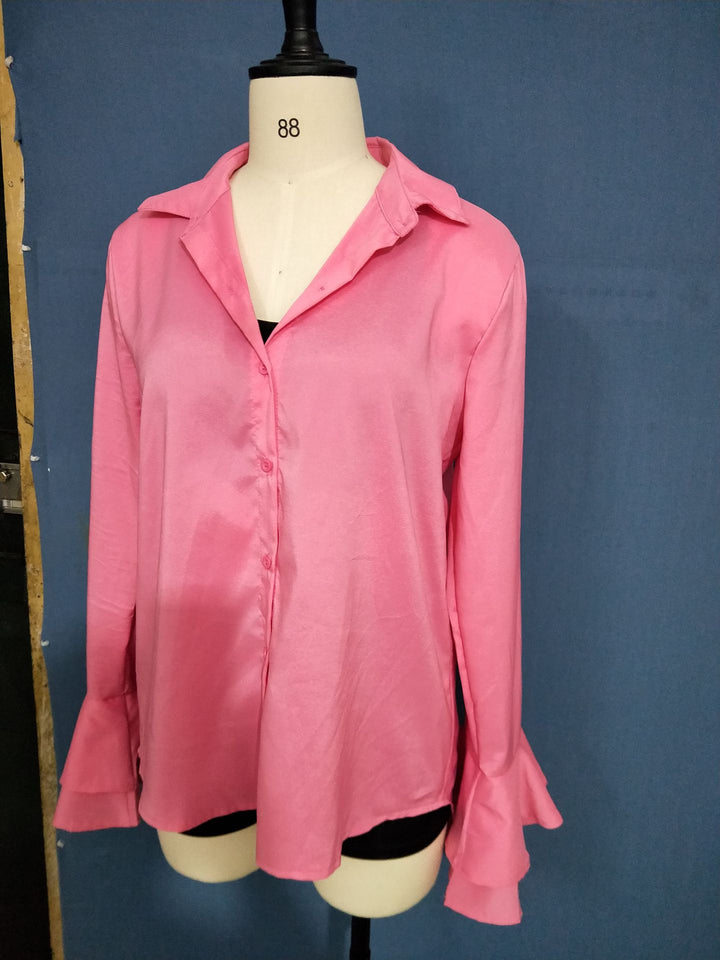 Neia Studio Autumn Chiffon Women Casual Blouse Top