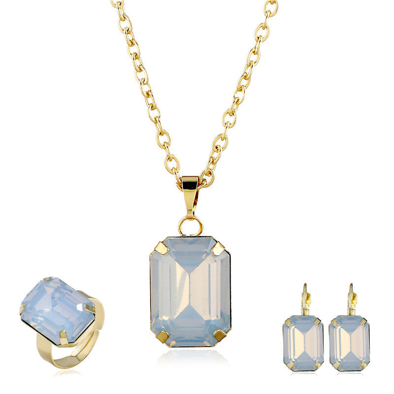 Neia Studio Bridal jewelry European and American jewelry set