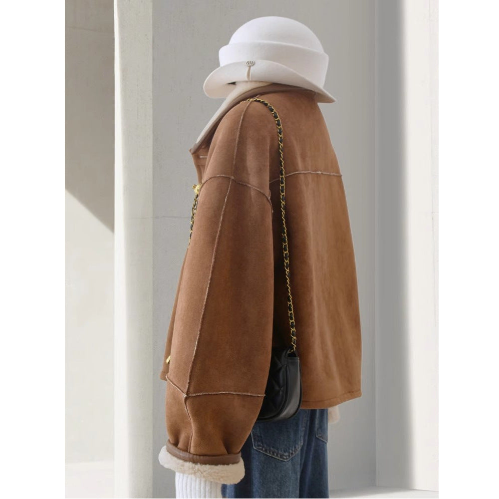 Neia Studio Women Reversible Fashion Jacket Coat