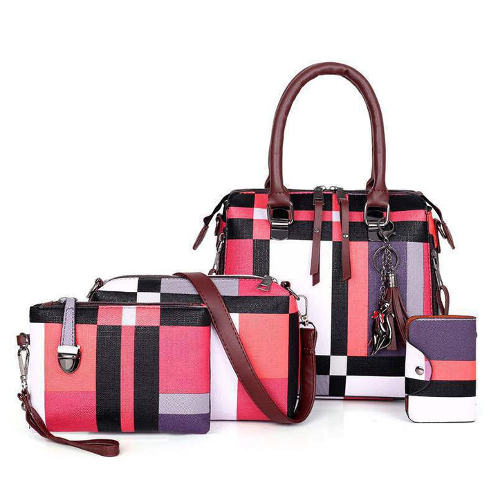 Neia Studio Luxury Plaid Women Designer Handbag Bag