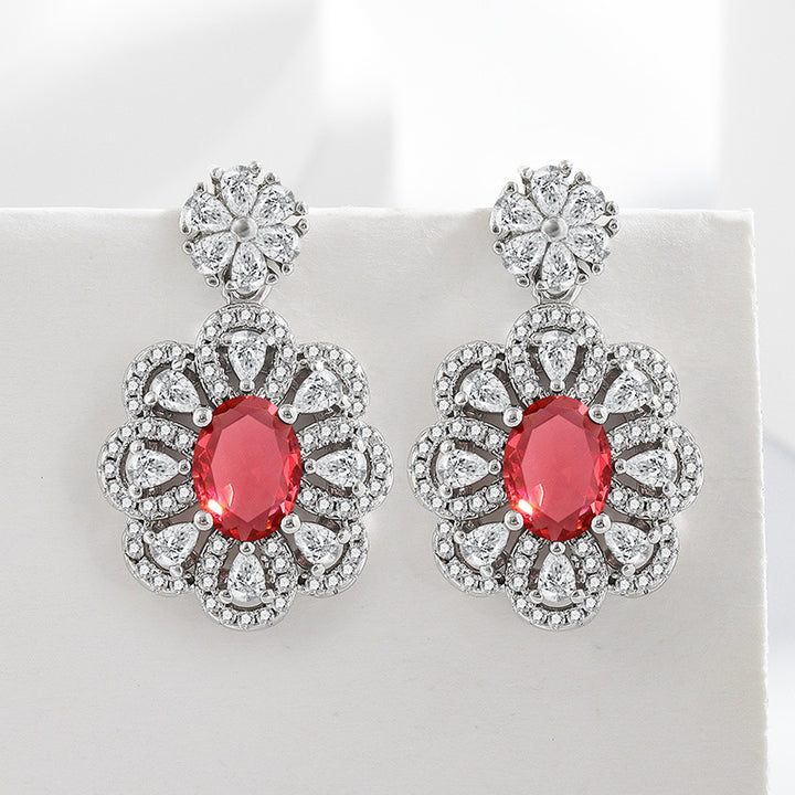 Neia Studio Bridal Necklace &amp; Earrings Jewelry Set