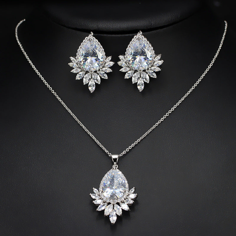 Neia Studio Women All-Match Mirror Jewelry Set Fashion
