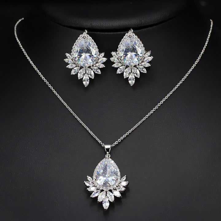 Neia Studio Women All-Match Mirror Jewelry Set Fashion
