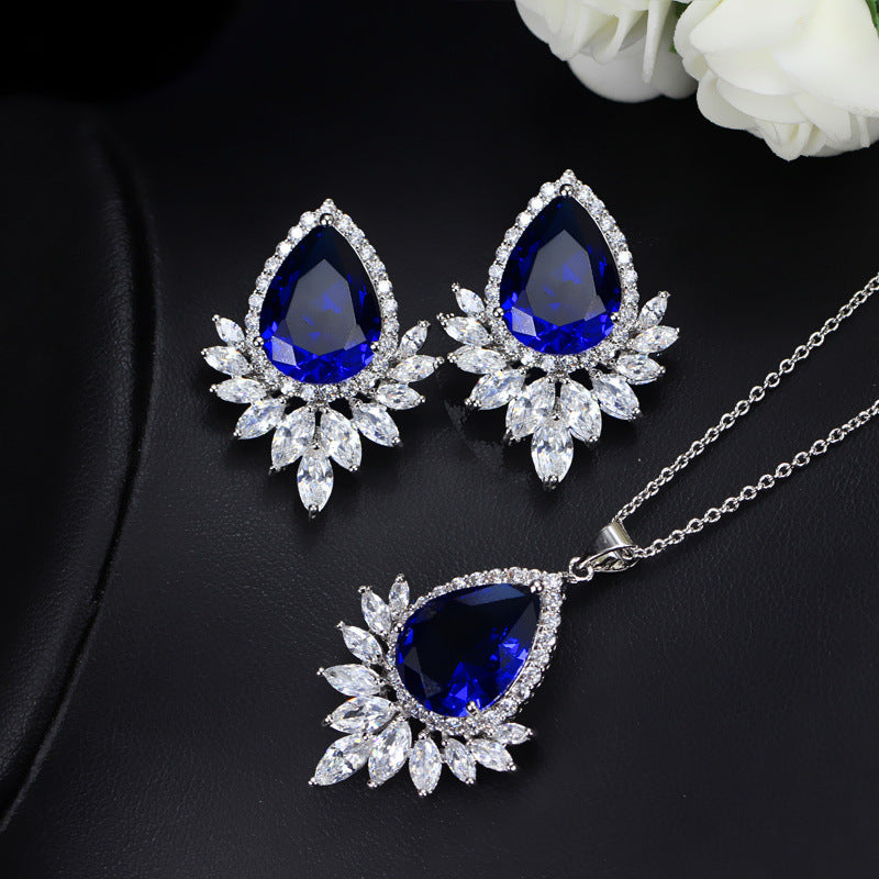 Neia Studio Women All-Match Mirror Jewelry Set Fashion