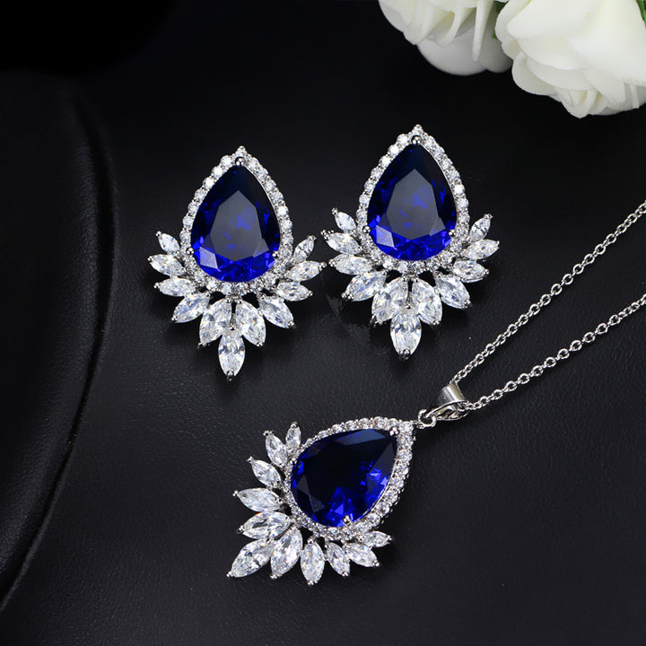 Neia Studio Women All-Match Mirror Jewelry Set Fashion