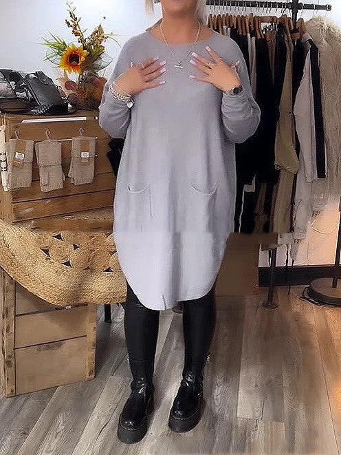 Neia Studio Women Casual Loose Fit Comfort Dress