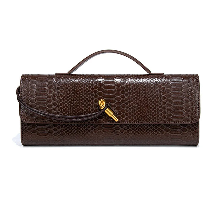 Neia Studio Luxury Crocodile Women Top Handle Bag