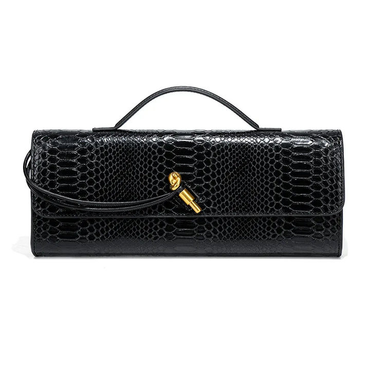 Neia Studio Luxury Crocodile Women Top Handle Bag