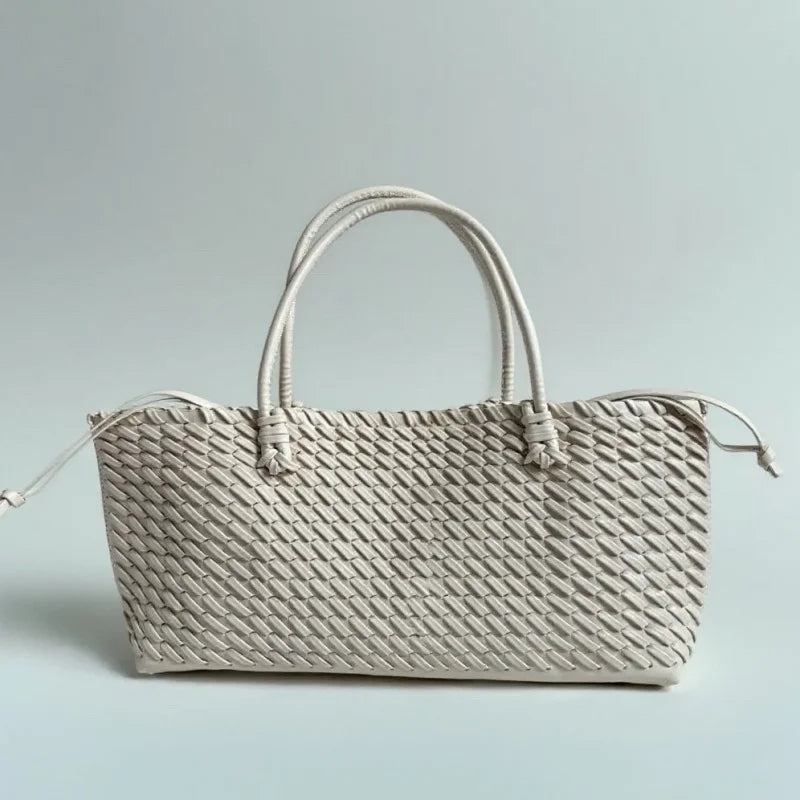 Neia Studio Woven Women Shoulder Tote Bag Large Luxury