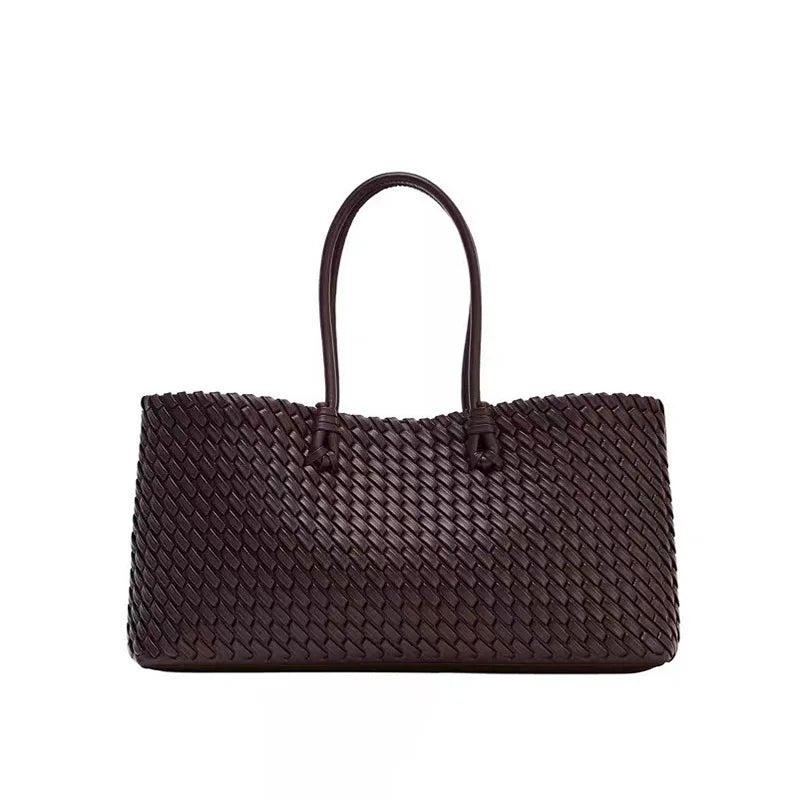 Neia Studio Woven Women Shoulder Tote Bag Large Luxury