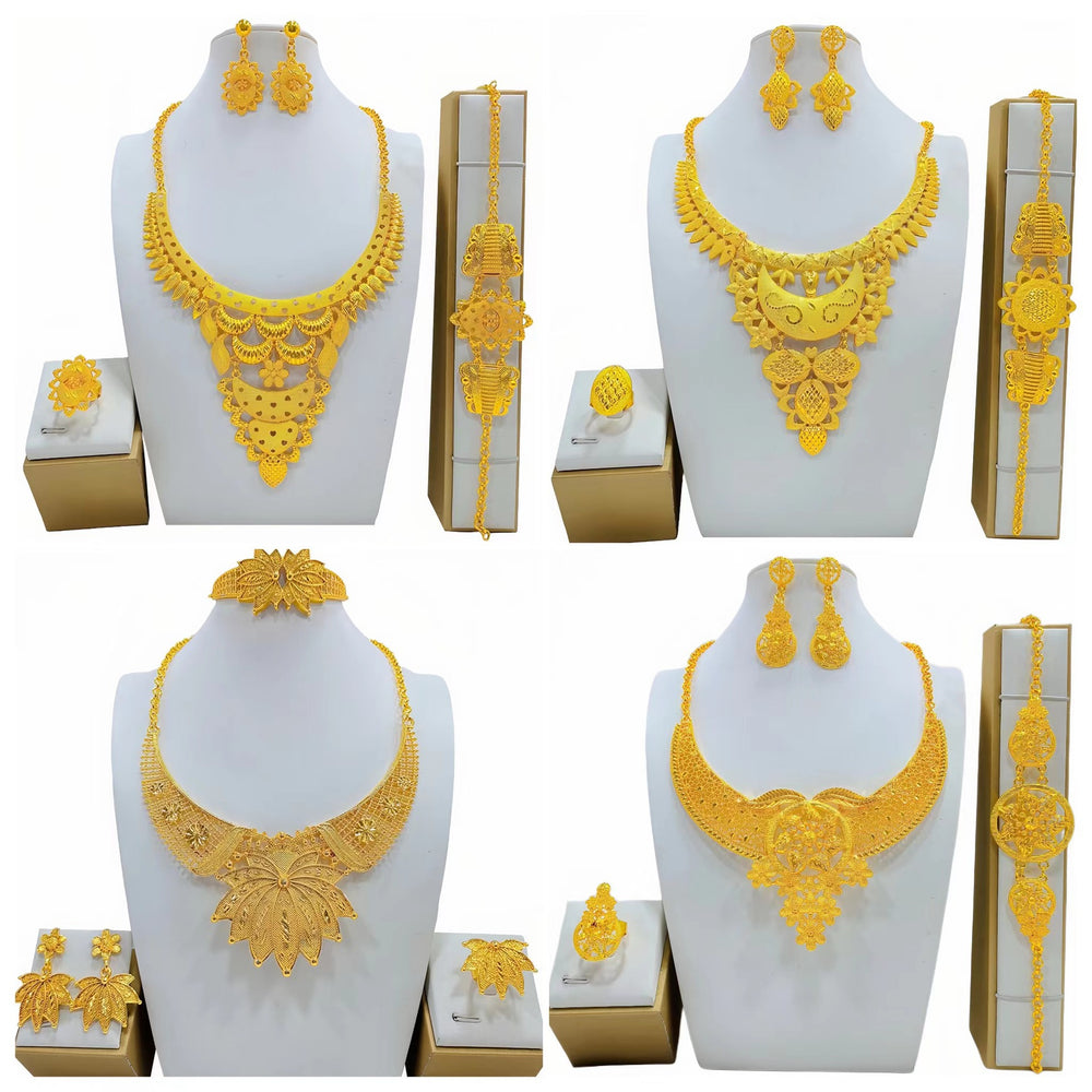 Neia Studio Women All-Match Mirror Jewelry Fashion Set