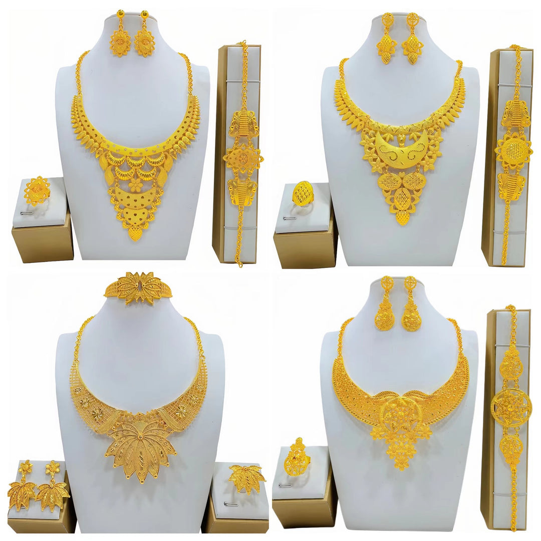 Neia Studio Women All-Match Mirror Jewelry Fashion Set