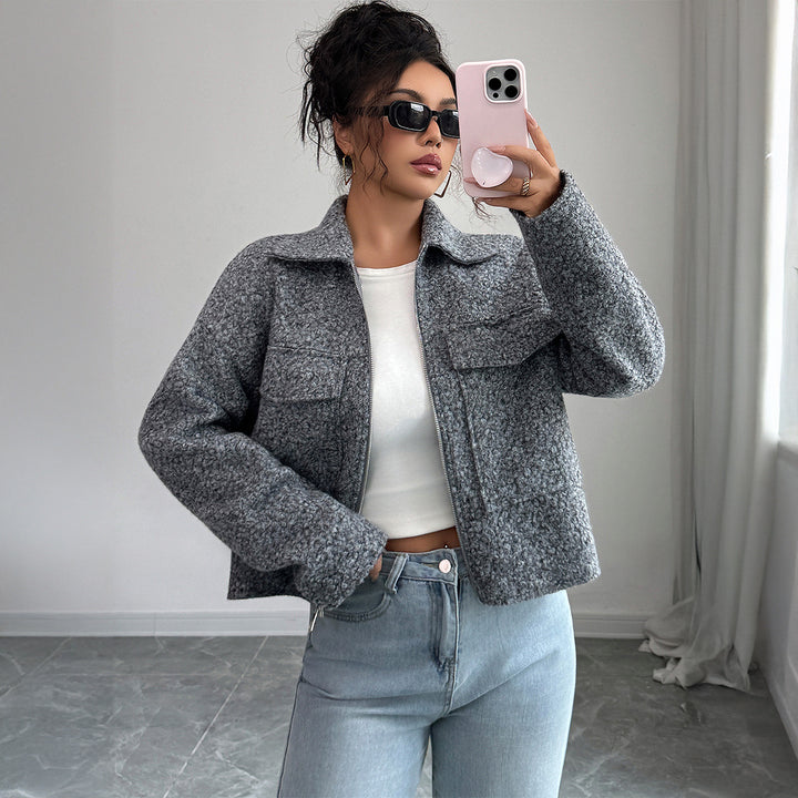 Neia Studio Elegant Women Long Sleeve Fashion Jacket