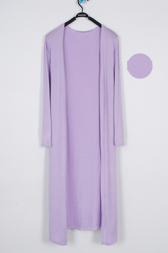 Neia Studio Long Modal Cardigan Sun Protection Women