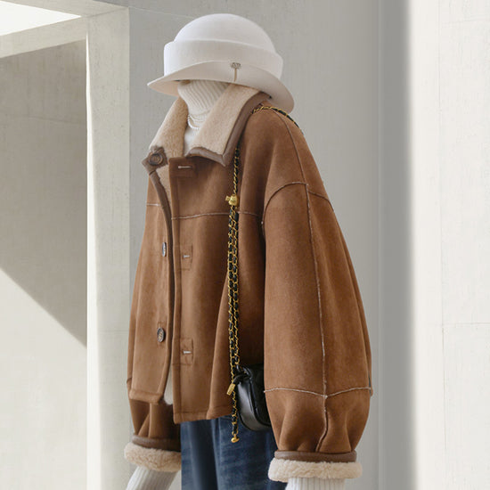 Neia Studio Women Reversible Fashion Jacket Coat